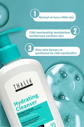 Thalia Kuru Ciltler İçin Hyaluronik Asit & Seramid İçerikli Yüz Temizleme Jeli 200ml - Thumbnail