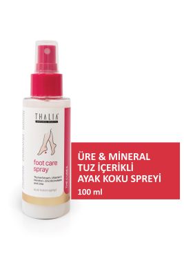 Thalia - Thalia Üre & Mineral Tuz İçerikli Ayak Kokusunu Önlemeye Yardımcı Sprey 100ml